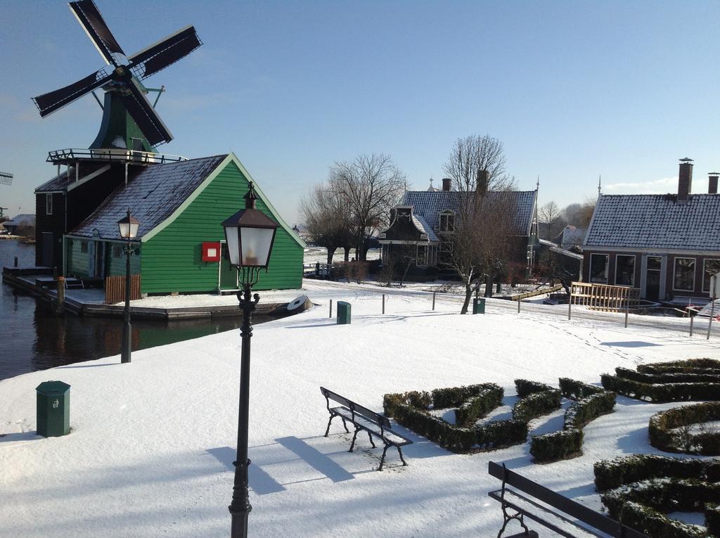 Stay Overnight At Windmill Village Zaanse Schans - Amsterdam ซานดาม ภายนอก รูปภาพ