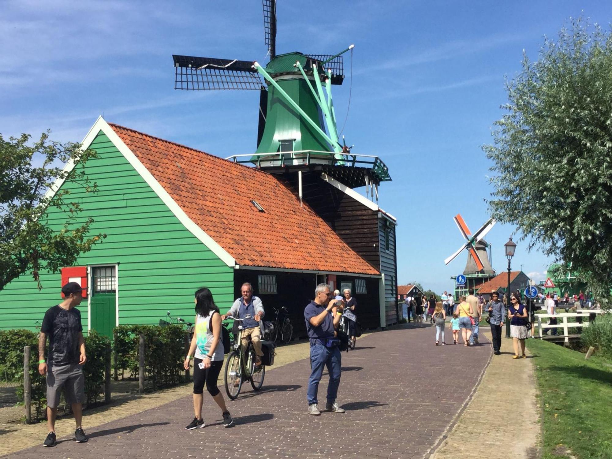 Stay Overnight At Windmill Village Zaanse Schans - Amsterdam ซานดาม ภายนอก รูปภาพ