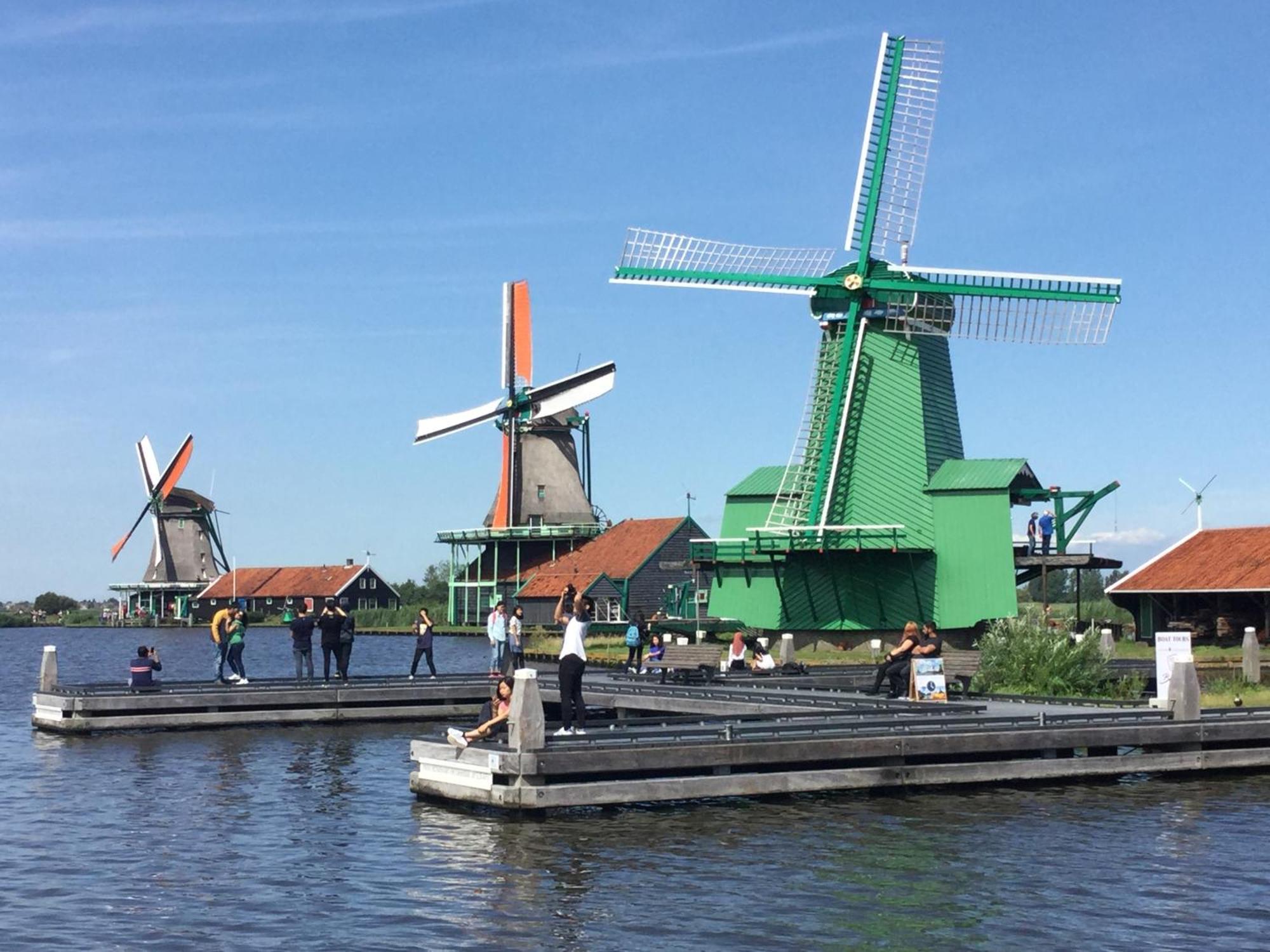 Stay Overnight At Windmill Village Zaanse Schans - Amsterdam ซานดาม ภายนอก รูปภาพ